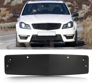 حامل لوحة ترخيص أمامي للسيارة 204 880 13 44 من جيرني لمرسيدس بنز الفئة C W204 AMG C63 2011-2014