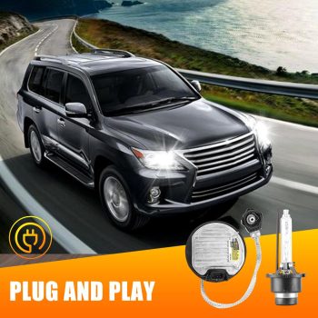 طقم مصابيح زينون اتش اي دي D4S بديلة لمصابيح لكزس GS/RX/LX 350 450h 570 و350z و370z، 2 قطعة، رقم القطعة الأصلية 8110775020