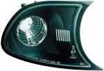 مجموعة مؤشرات أمامية بي ام دبليو الفئة الثالثة E46 1998-2001 - أسود