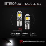 مجموعة مصابيح LED تحت لوحة تشغيل السيارة لكزس GX470 GX460 LX570 - 4 قطع