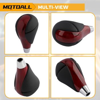 مقبض ناقل الحركة موتو اول من خشب الجوز الأسود لسيارات لكزس ES350 GS450h RX450h IS350 LS460
