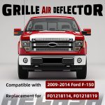 هيكاسا 3 قطع عاكس هواء الشبكة لفورد F-150 2009-2014 بديل FO1218114 FO1218119